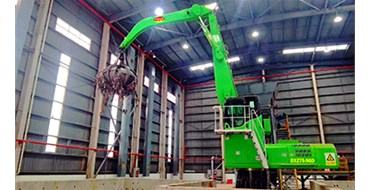 固定式电动型抓料机交付湖北