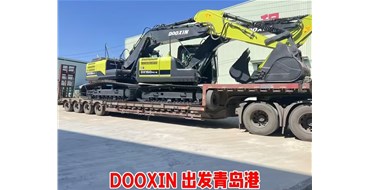 出口产品青岛港发货