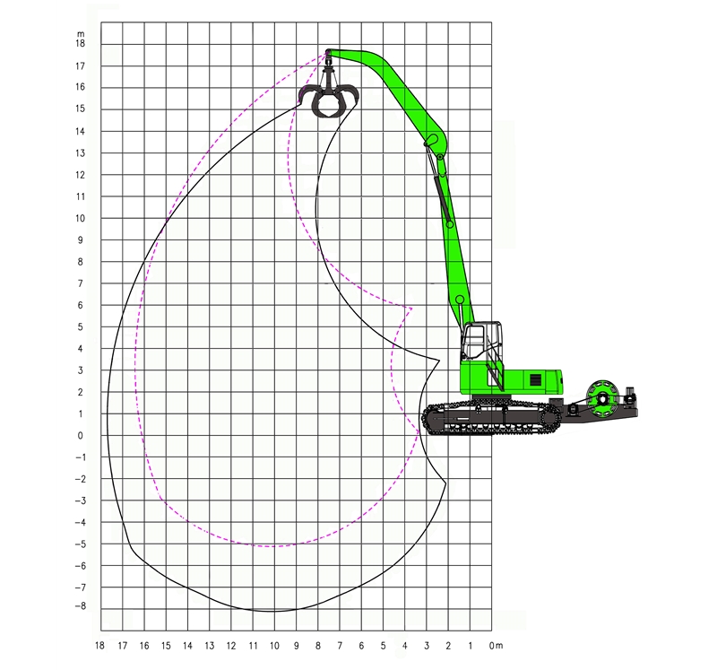 履带式抓钢机75型