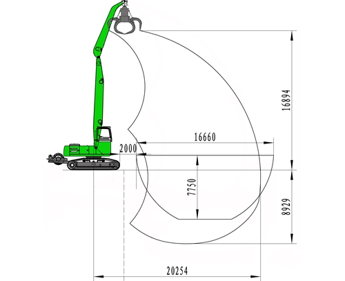 履带式抓钢机85型